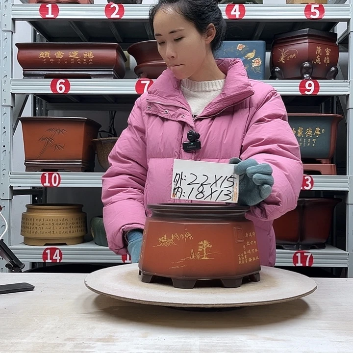 花盆紫砂紫砂花盆