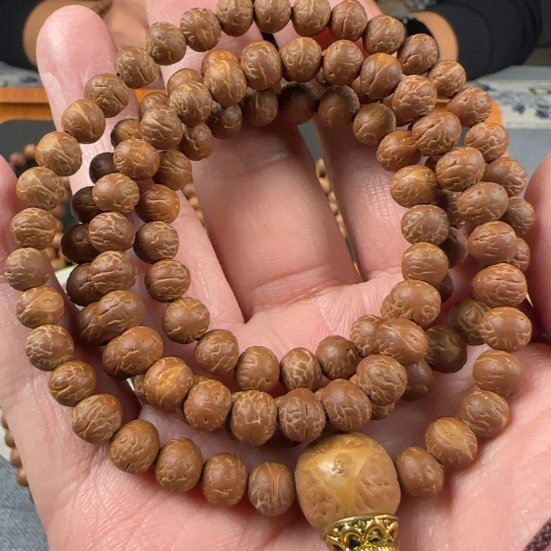 凤眼菩提吊坠酸枣核108