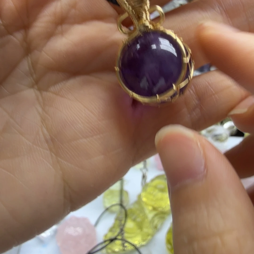 水晶珠宝半成品未镶嵌