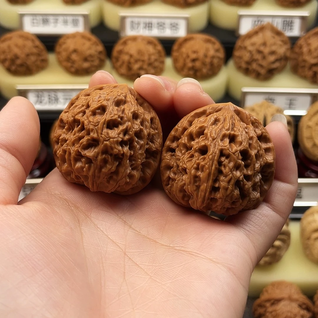 文玩核桃把件水龙38尺798