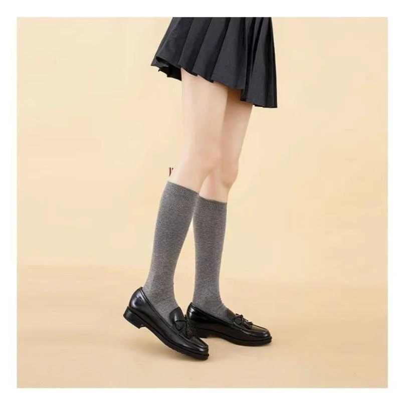 DATING.【杠杠及膝袜】针织中筒袜