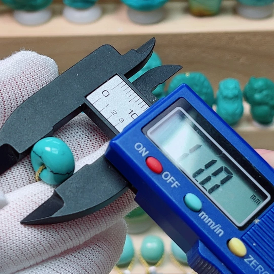 绿松石未镶嵌面包圈