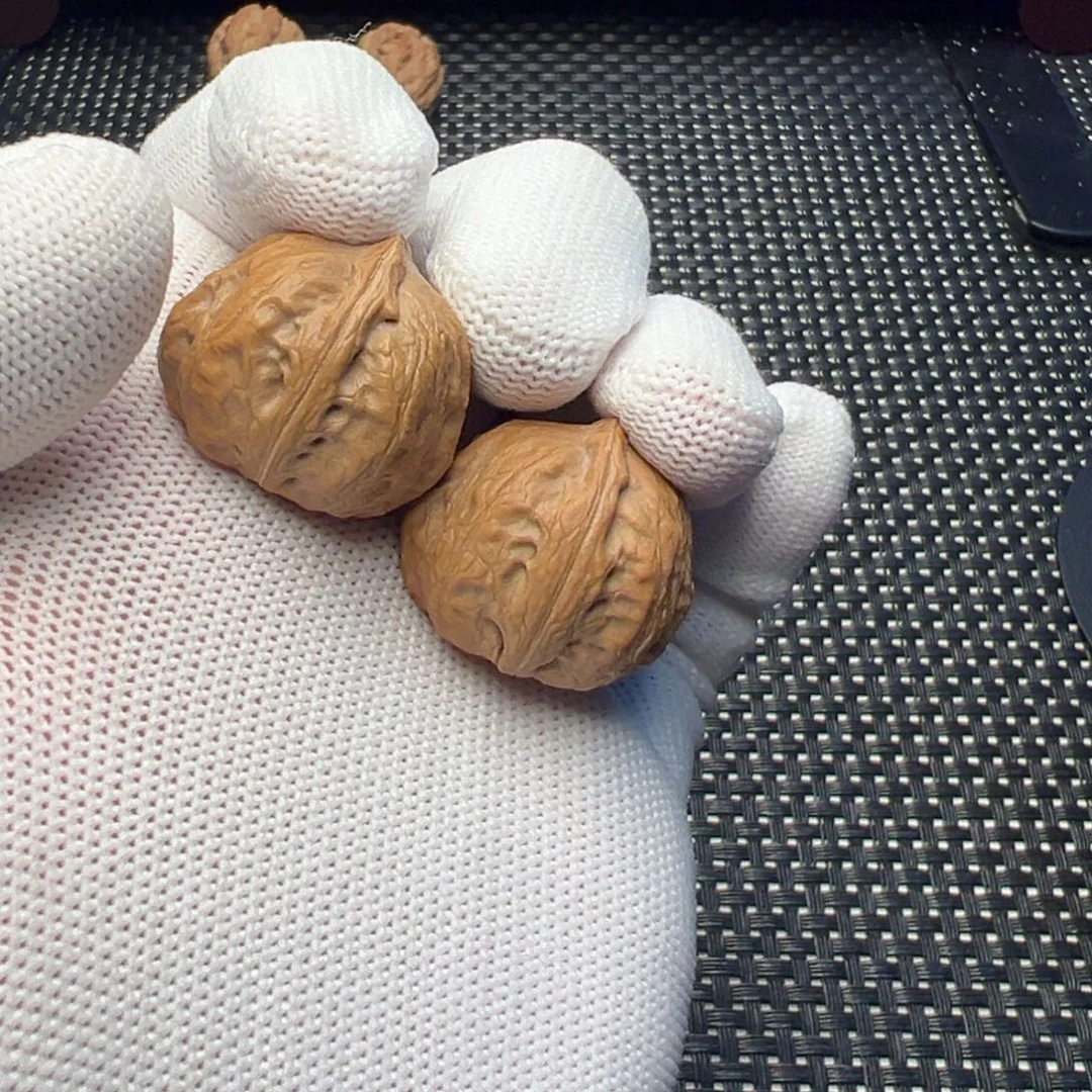 文玩核桃把件小方墩