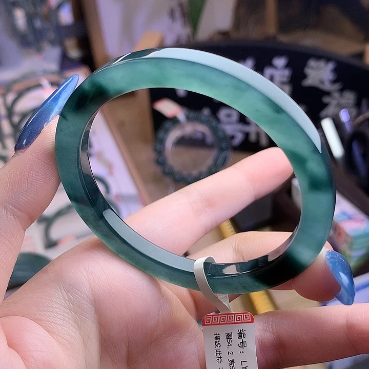 未镶嵌手镯翡翠54-55
