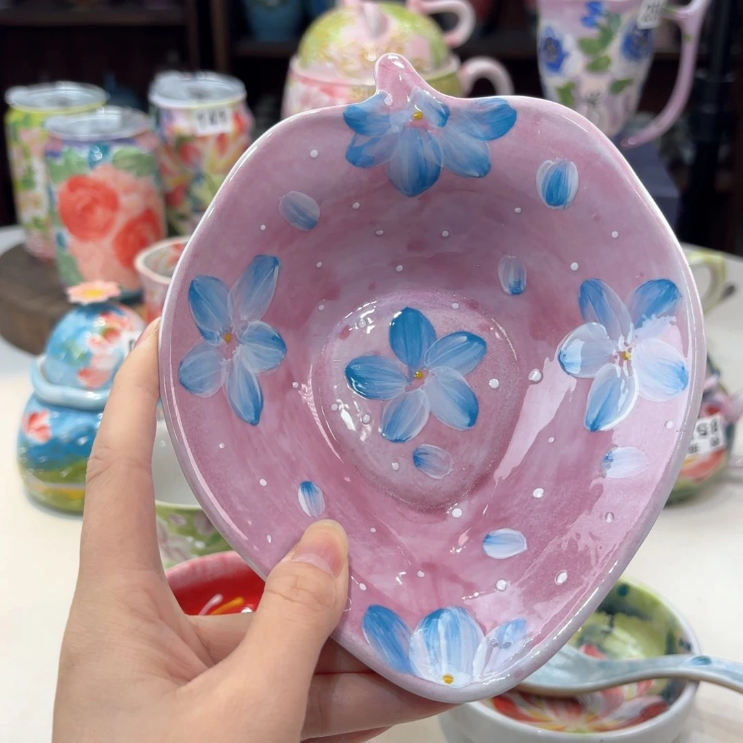 景德镇手绘高温釉下彩陶瓷茶具