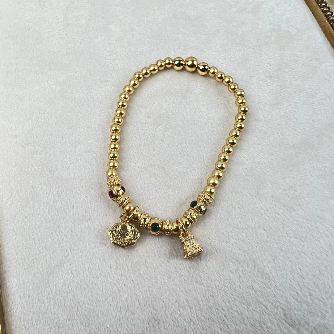 YF015时尚高奢-YF010秤砣福手链