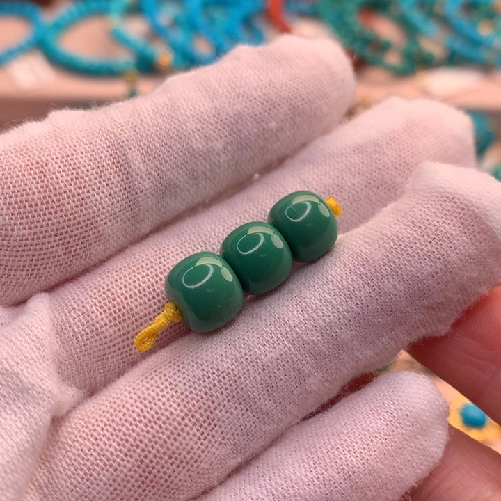 绿松石未镶嵌湖北天然原矿绿松石8.8-9.3