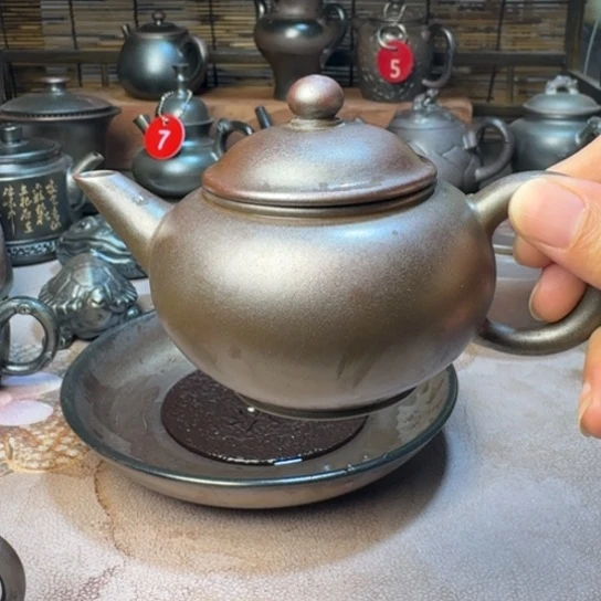 用***9壶庄诚柴烧坭兴陶窑