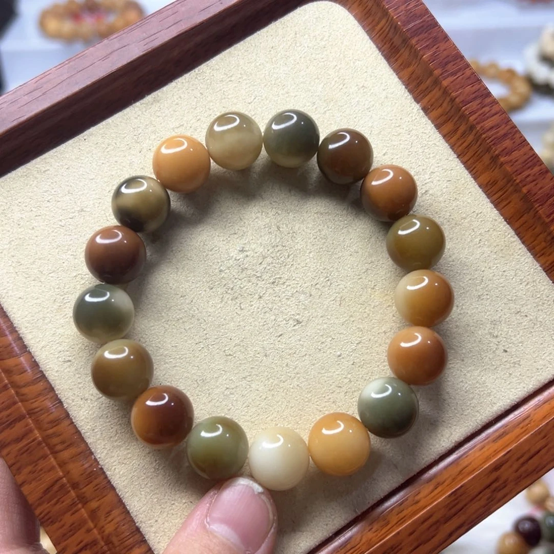 菩提根/象牙果手串^**宇虎皮