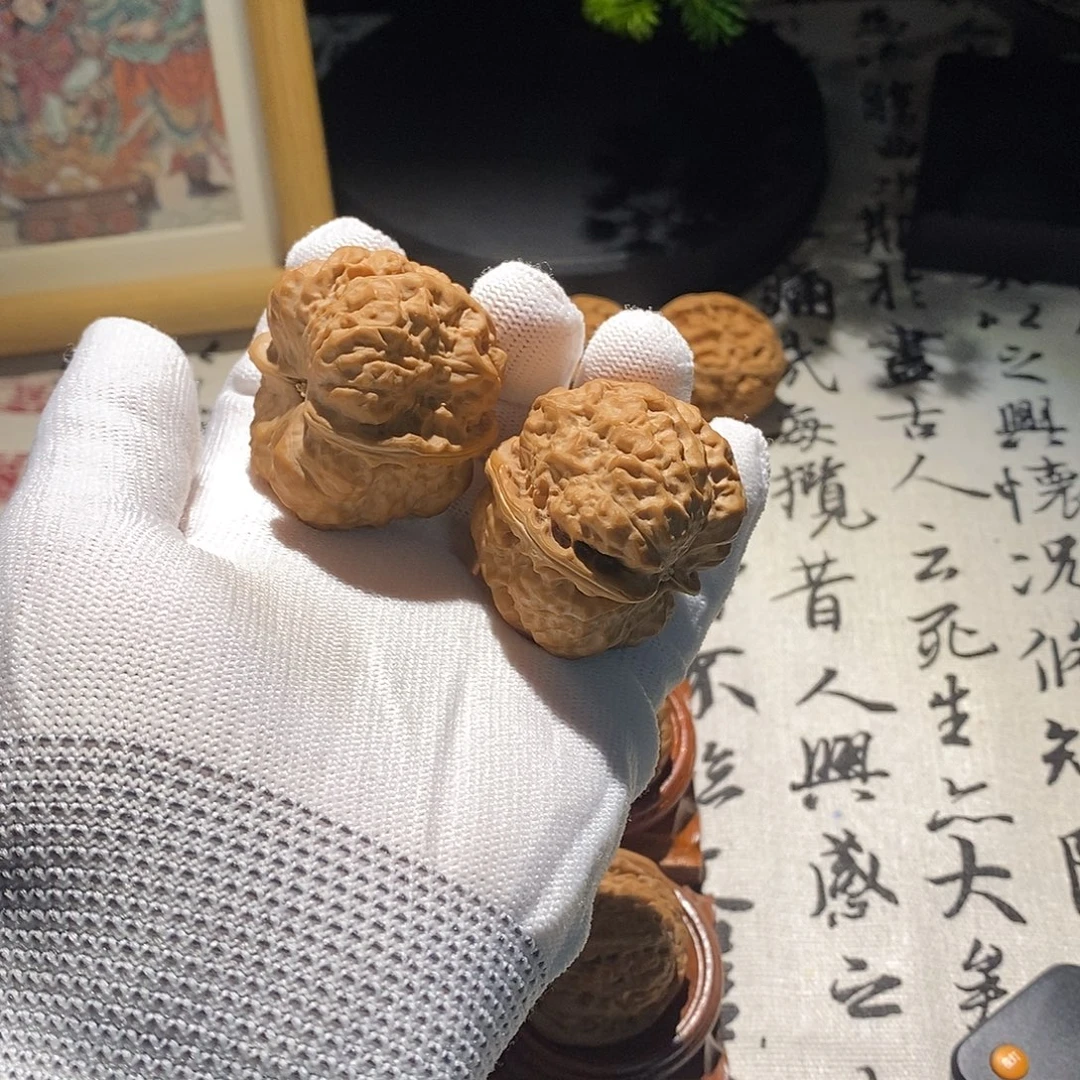 吊坠文玩核桃39蛤蟆头