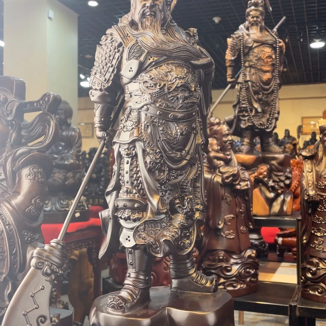 富***政六十高的黑檀木二爷