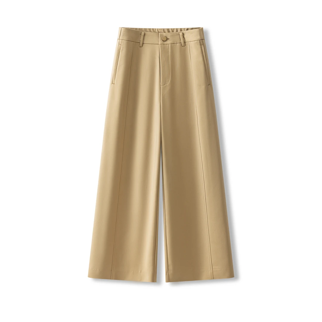 25春季新款百搭休闲垂感美搭宽松显瘦洋气减龄时尚好穿阔腿裤