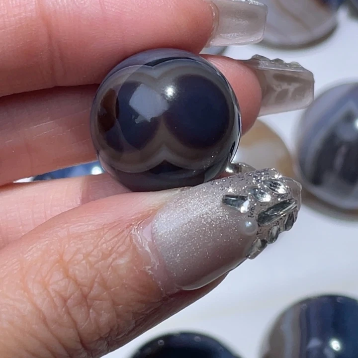 大***扬玛瑙/玉髓未镶嵌项链