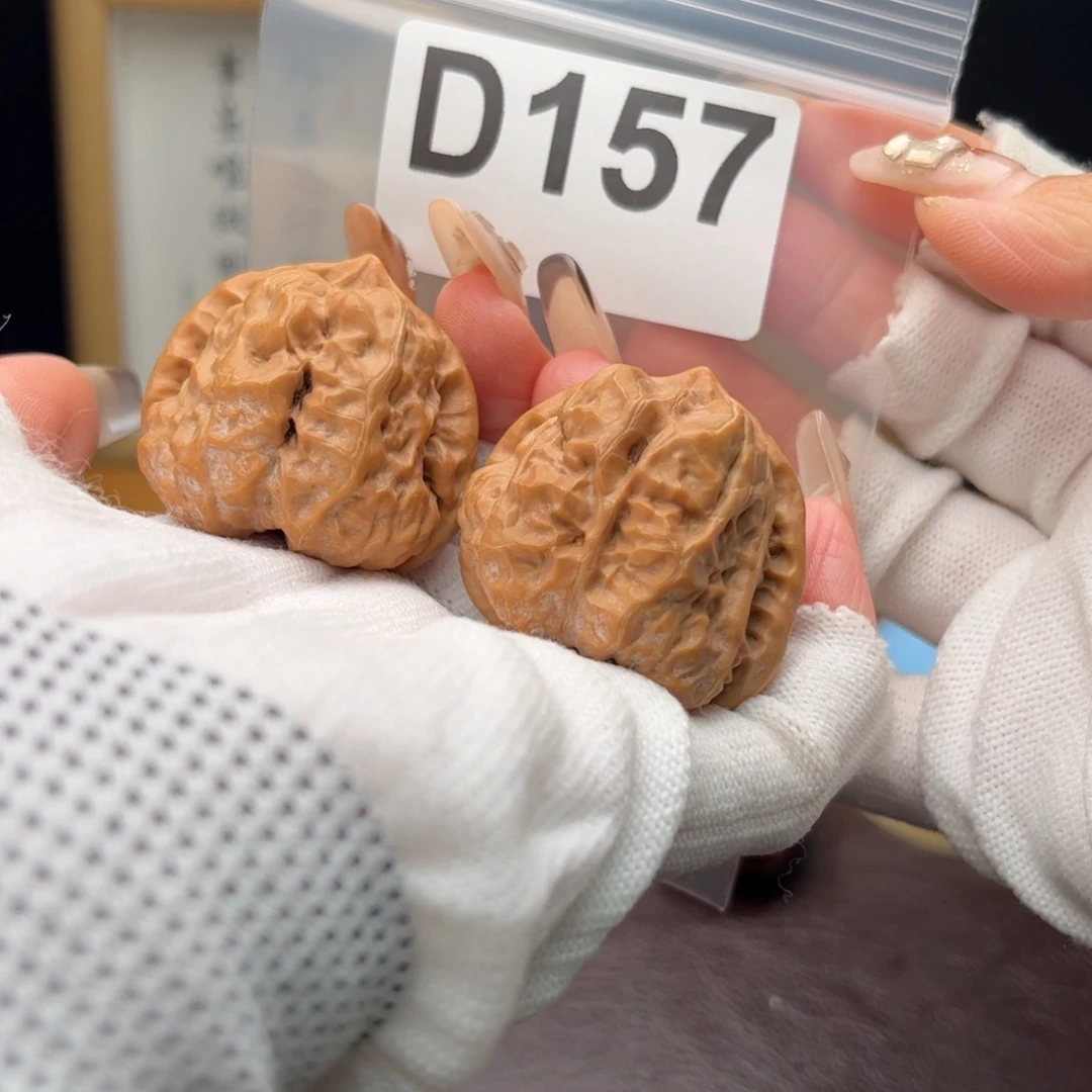 把件文玩核桃38蛤蟆头d157