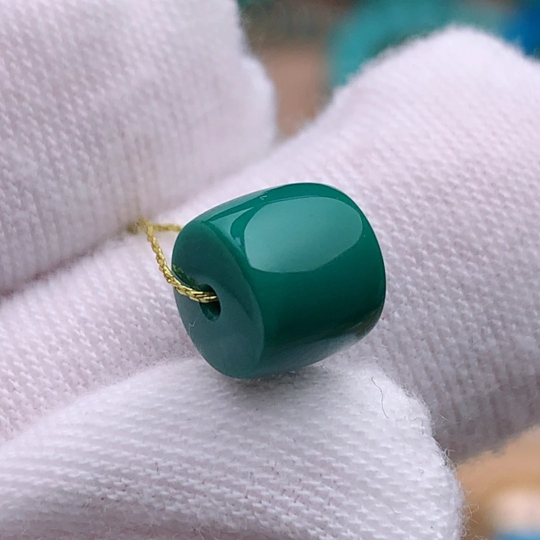 未镶嵌绿松石珠宝奇石7.8✖️7.4mm