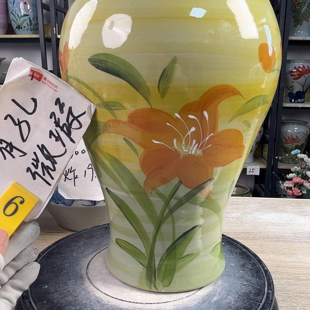 罐1tc景德镇陶瓷花盆