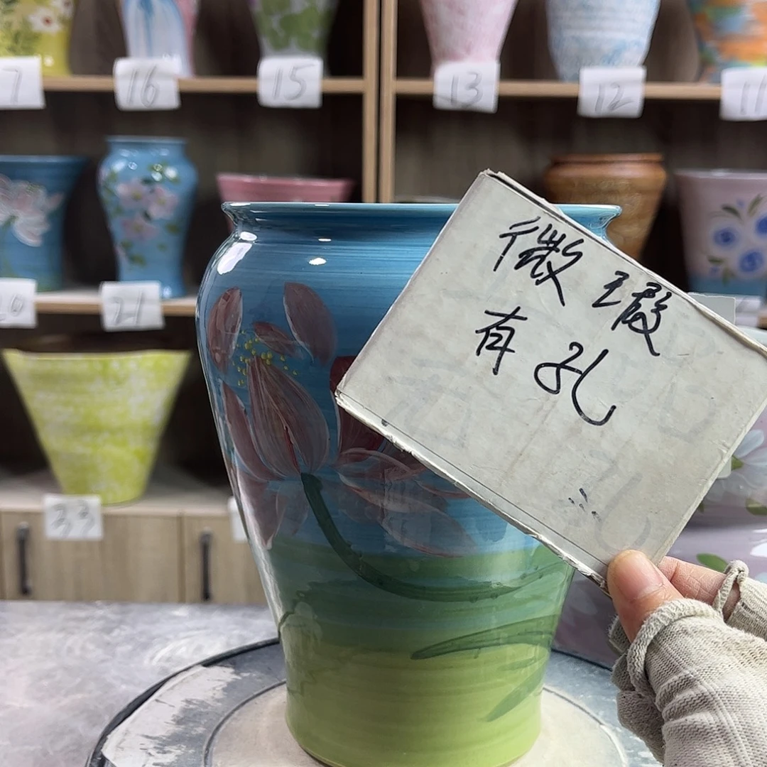 景德镇陶瓷花盆花盆