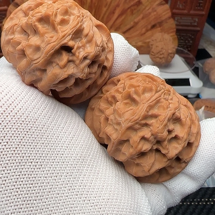 吊坠文玩核桃全品苹果园47➕尺52克