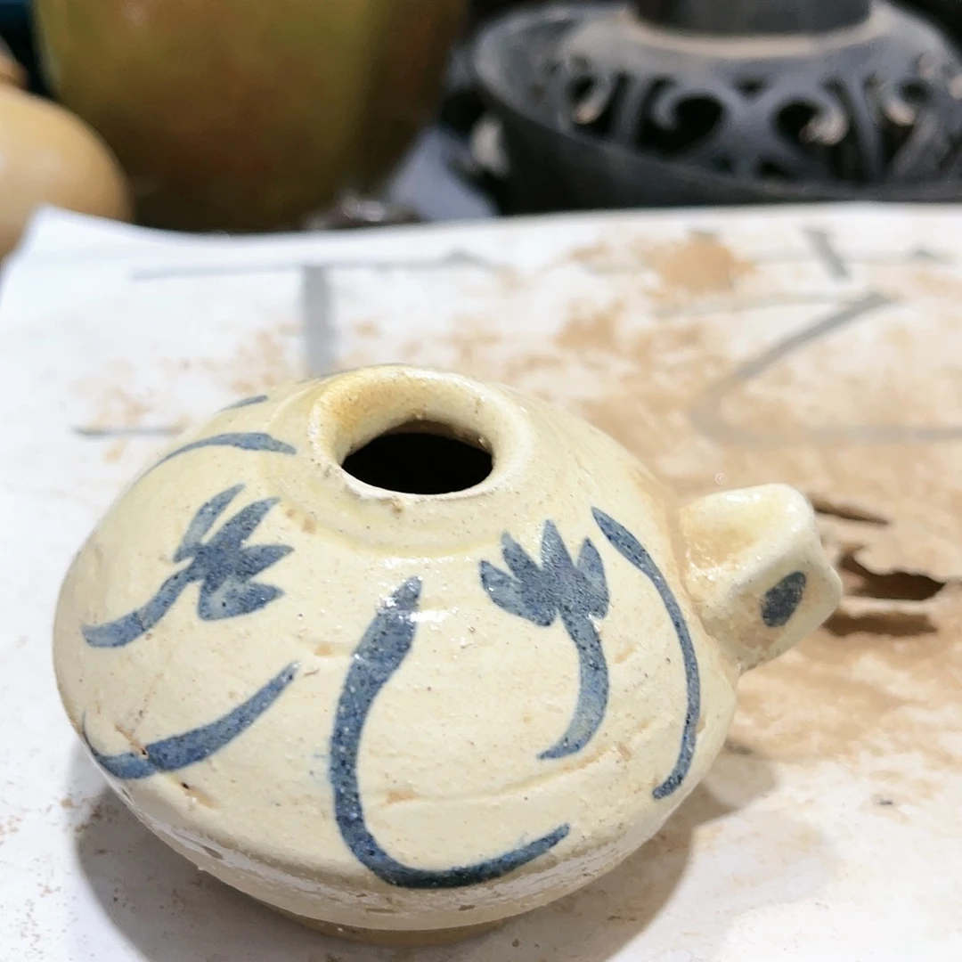 瓦当摆件摆件茶桌茶台陶瓷