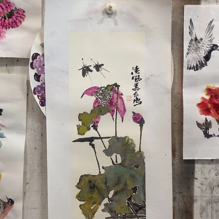 国画国画原创手绘作品