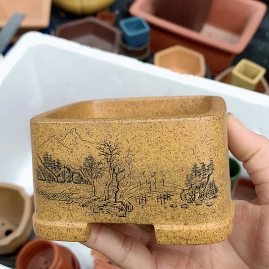 【闪购商品】紫砂花盆紫砂花盆