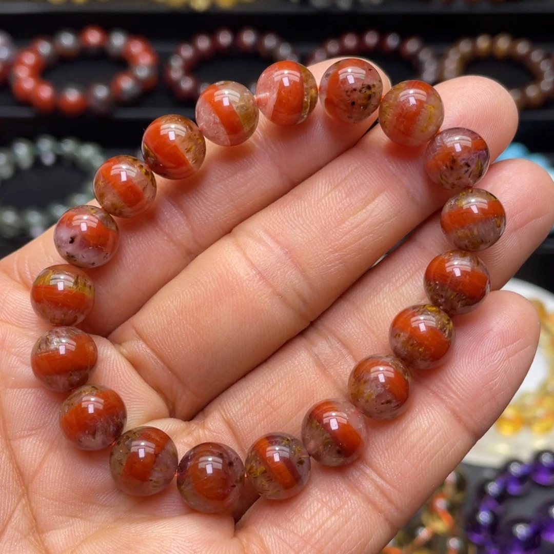 水晶手链未镶嵌极光手链