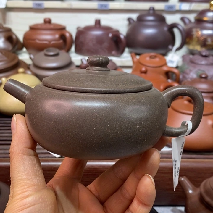 茶壶紫砂微瑕处理一把