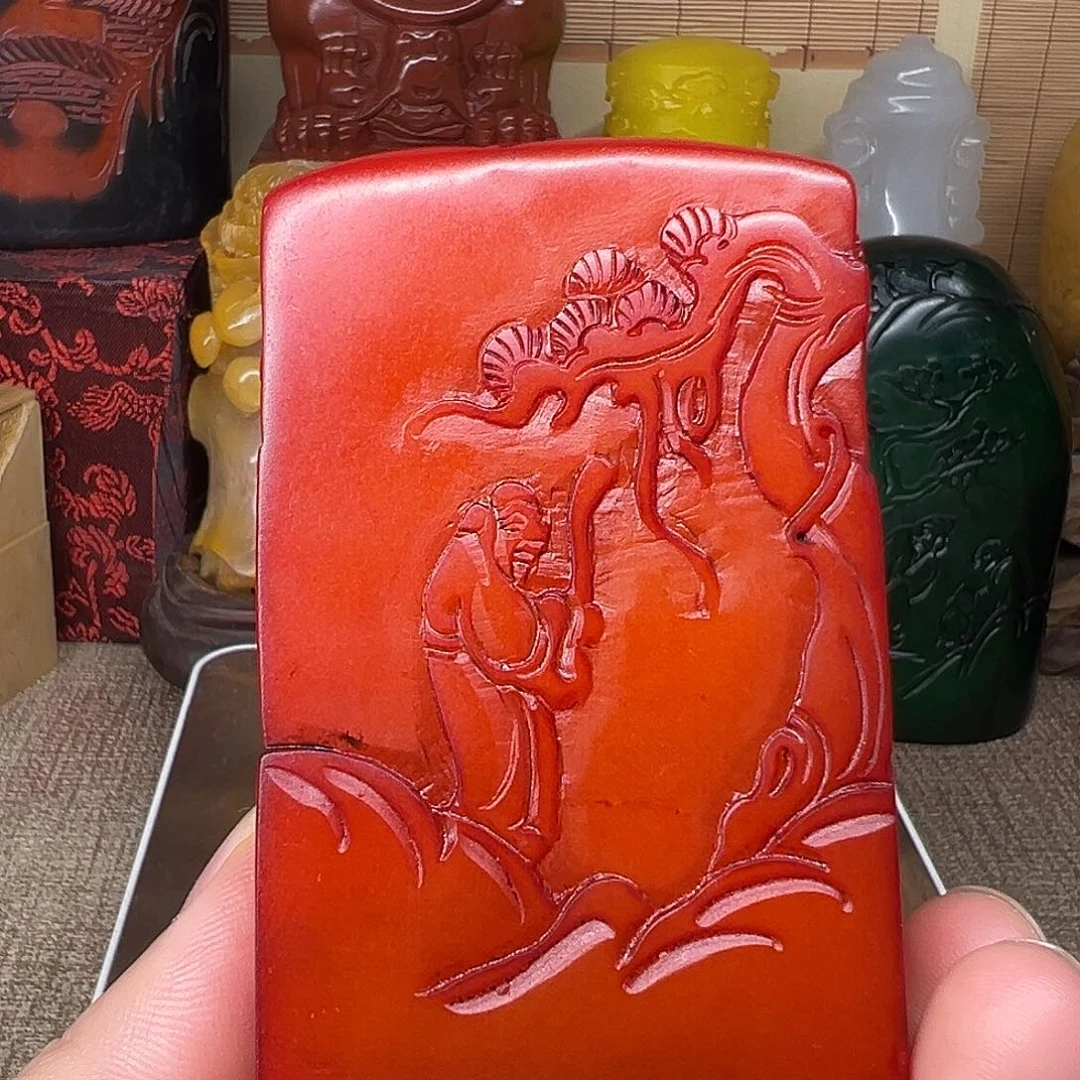 寿山石印石精品印章