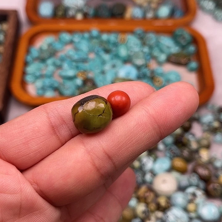 南红玛瑙未镶嵌扣子扣子