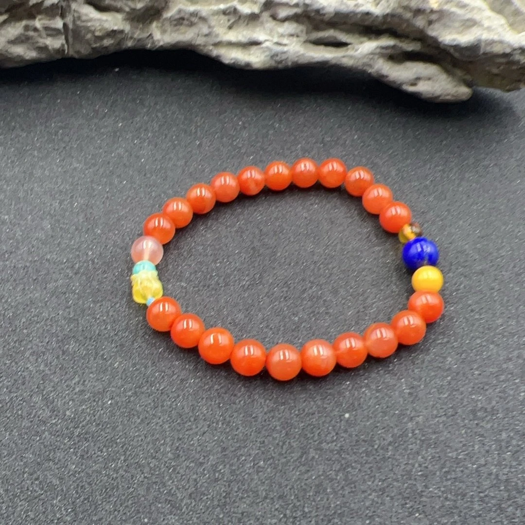 BY0118FPXQ标11 南红手串