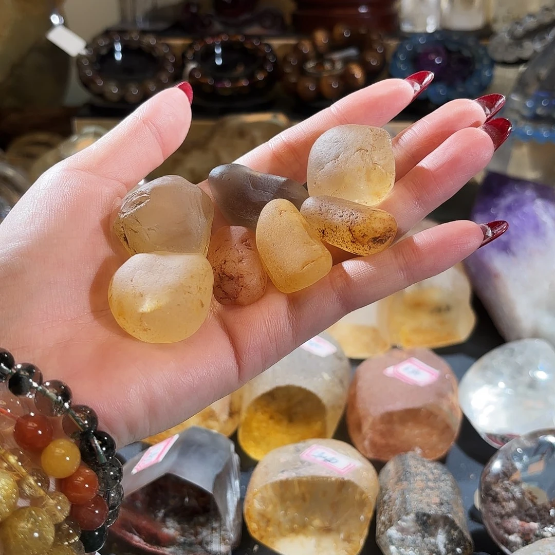 水晶未镶嵌手链原石