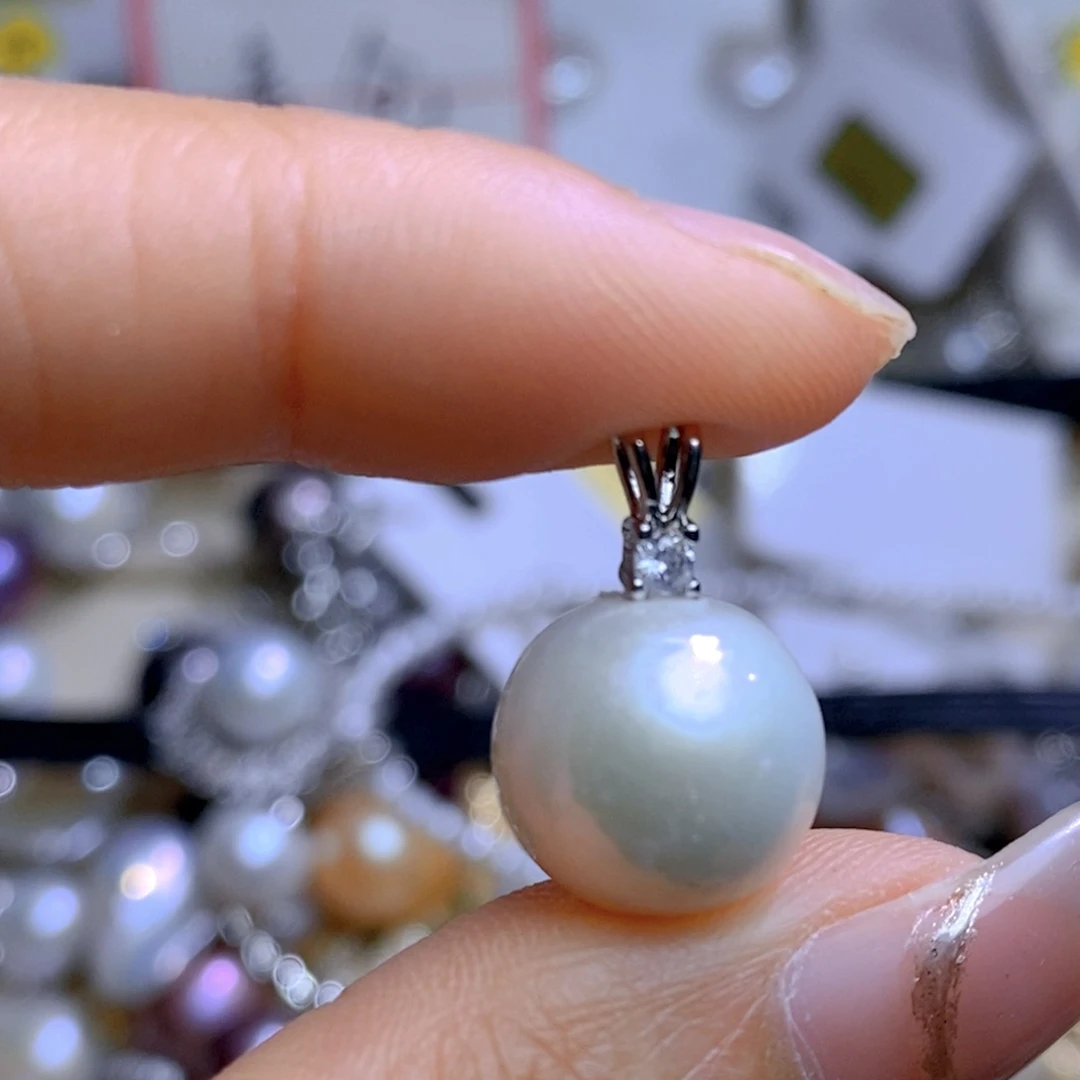 未镶嵌淡水珍珠吊坠
