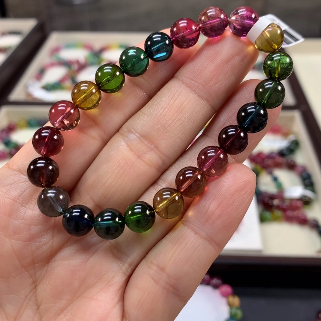 手链碧玺未镶嵌8.6左右