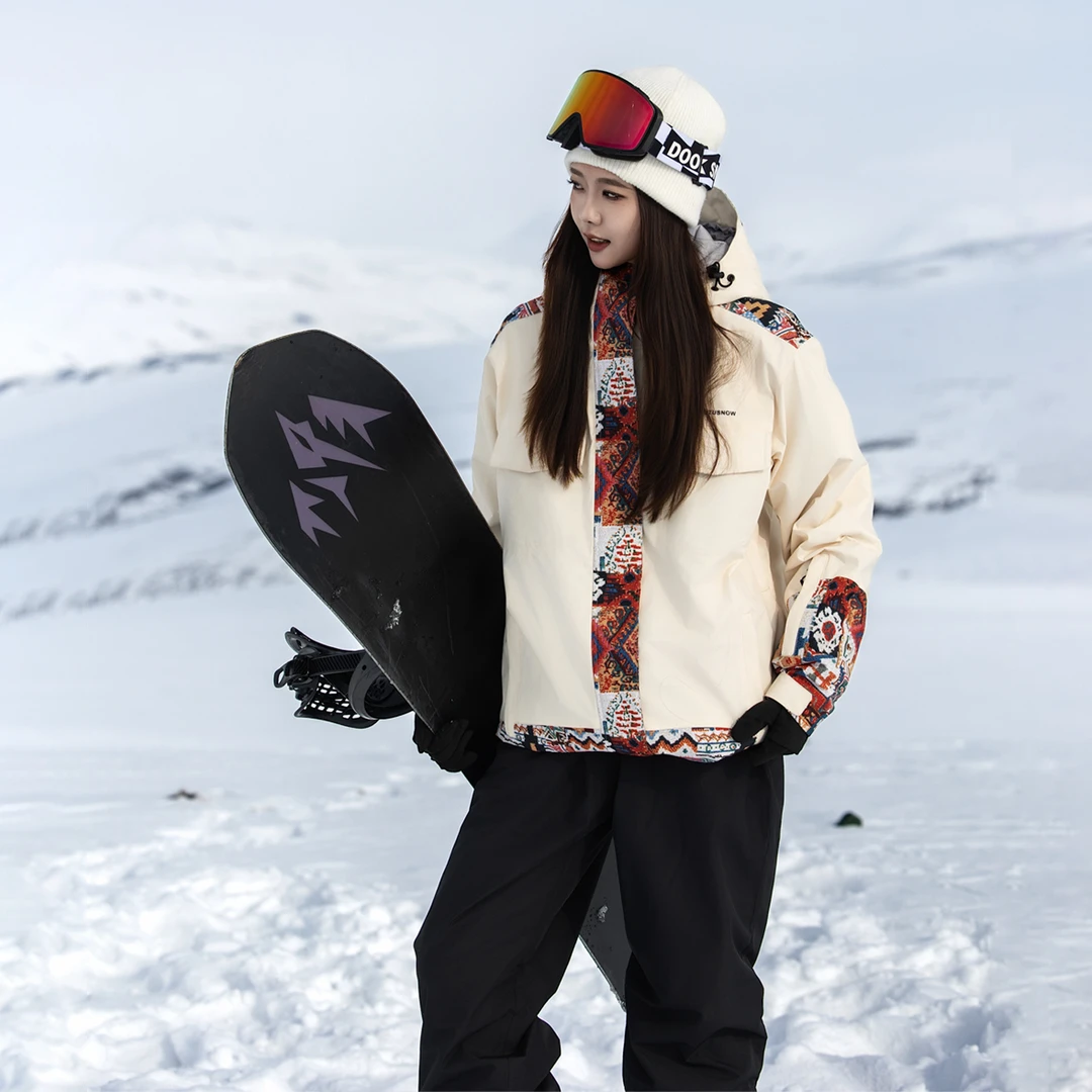 2025新款滑雪服女外套冬季防水保暖单板双板雪裤男款专业滑雪装备