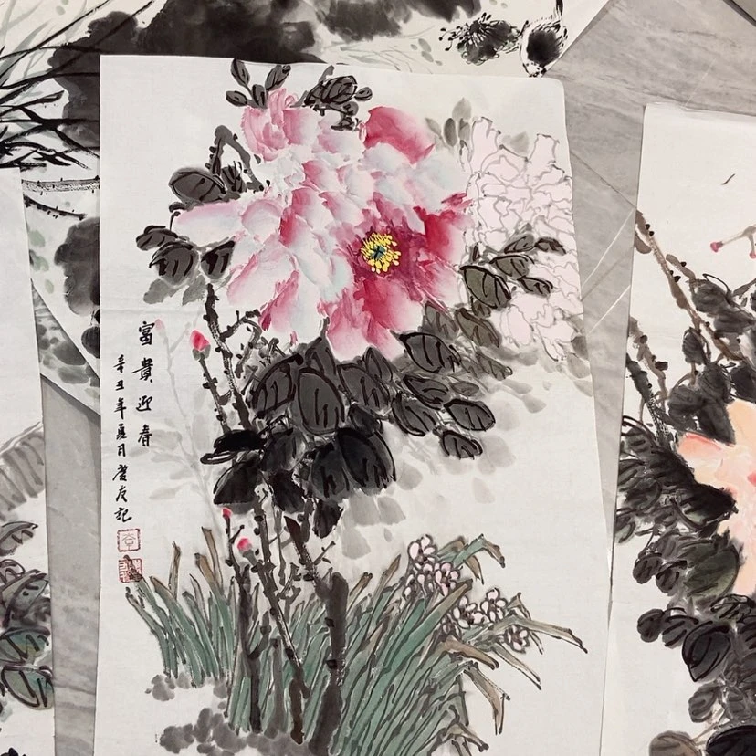 【闪购商品】幸****安国画艺术作品欣赏