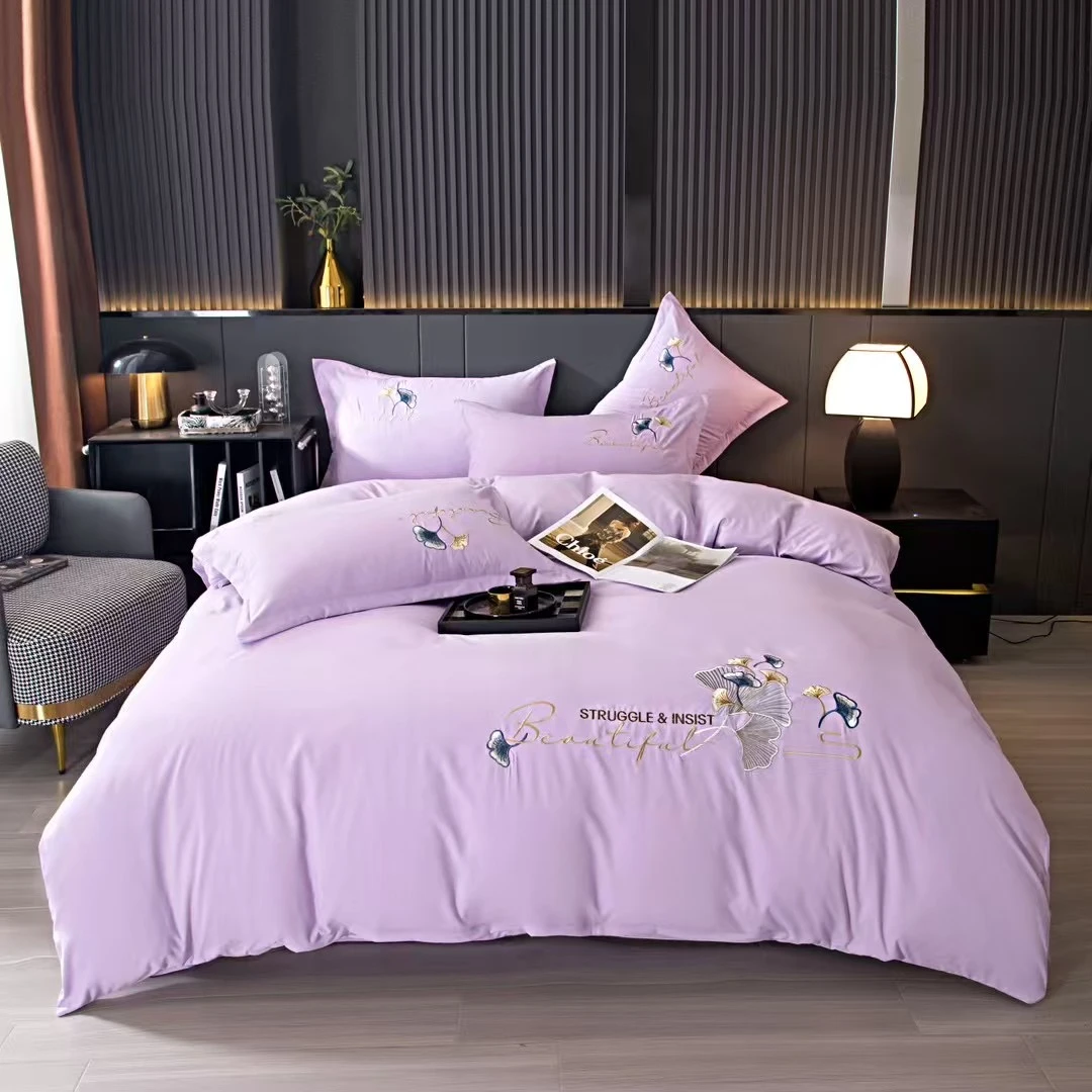 高端酒店风100长绒棉单件家用简约欧式款式轻奢件套