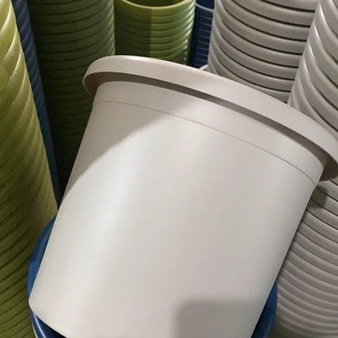 树脂四季4号灰白无托8个