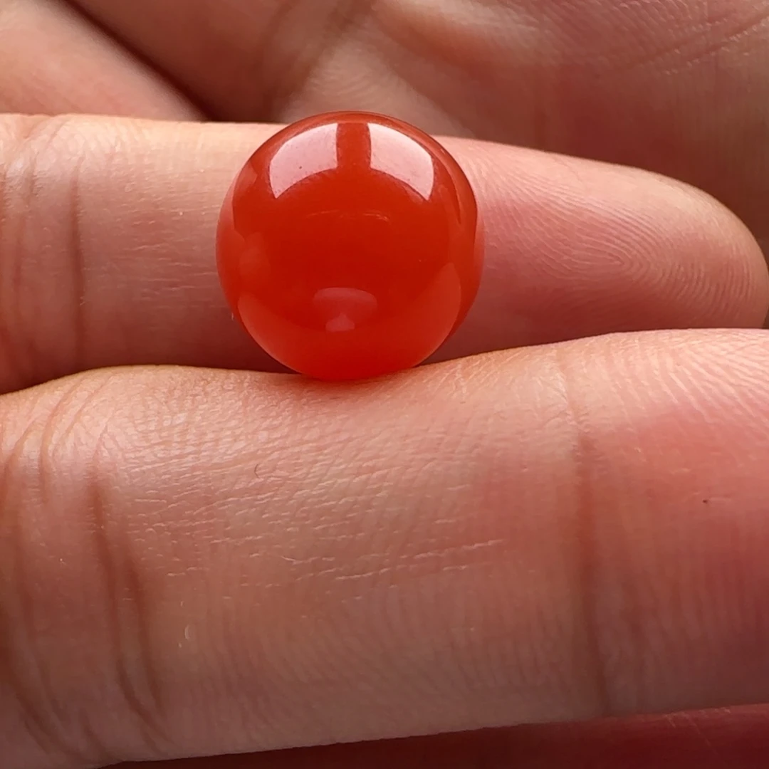 南红玛瑙圆珠11.6未镶嵌