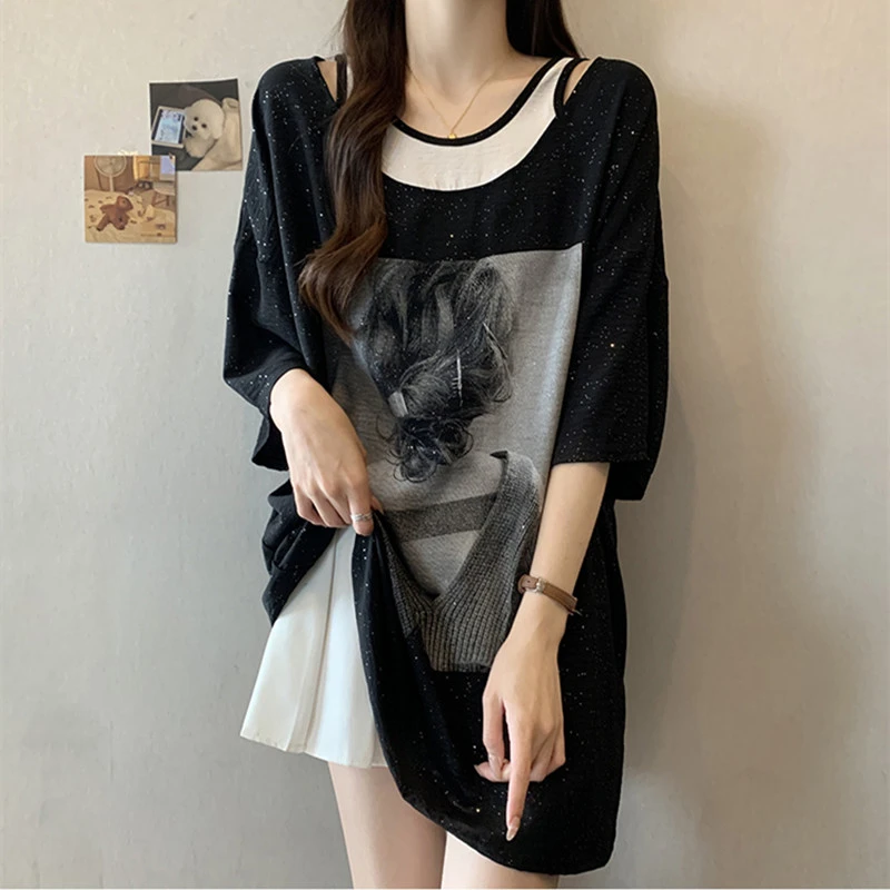 【001-400】【四季中大码】夏季女装上衣