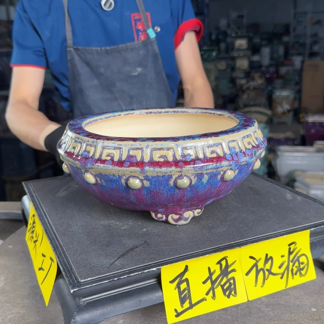 一风堂石湾花盆。