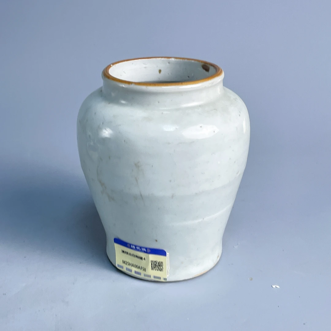 M25HA00AF58 - 清顺治白釉罐4