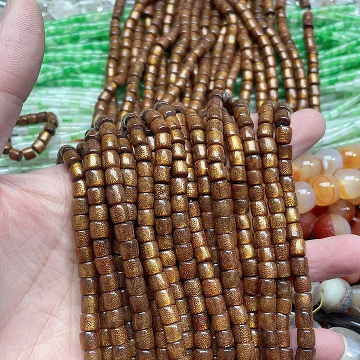 玛瑙/玉髓珠宝半成品未镶嵌一条6.5mm金柳