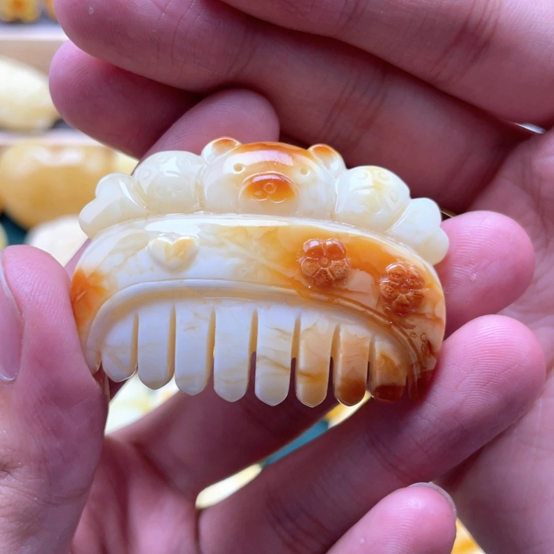 琥珀未镶嵌裸石蜜蜡