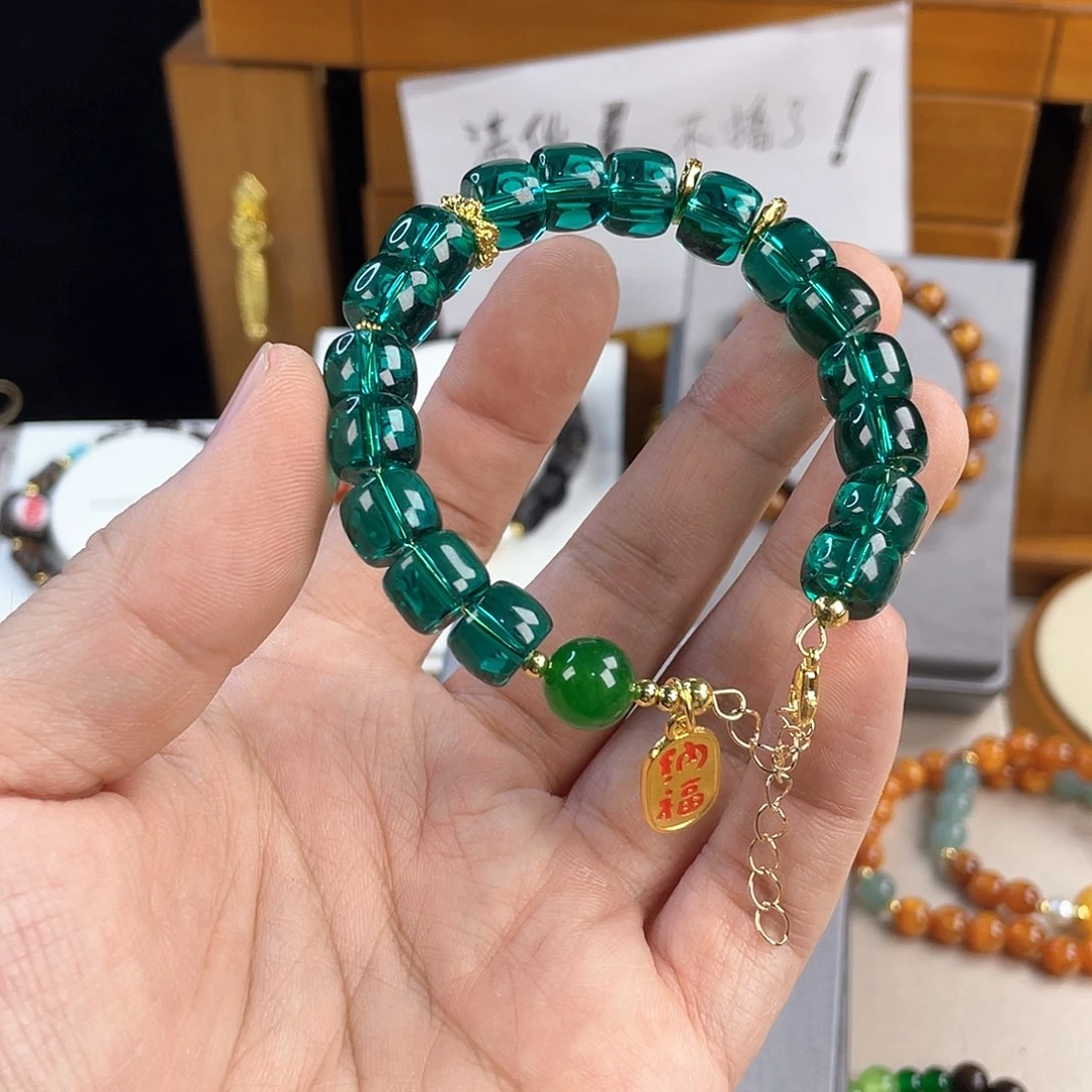 玛瑙手饰银S925镀金镶嵌