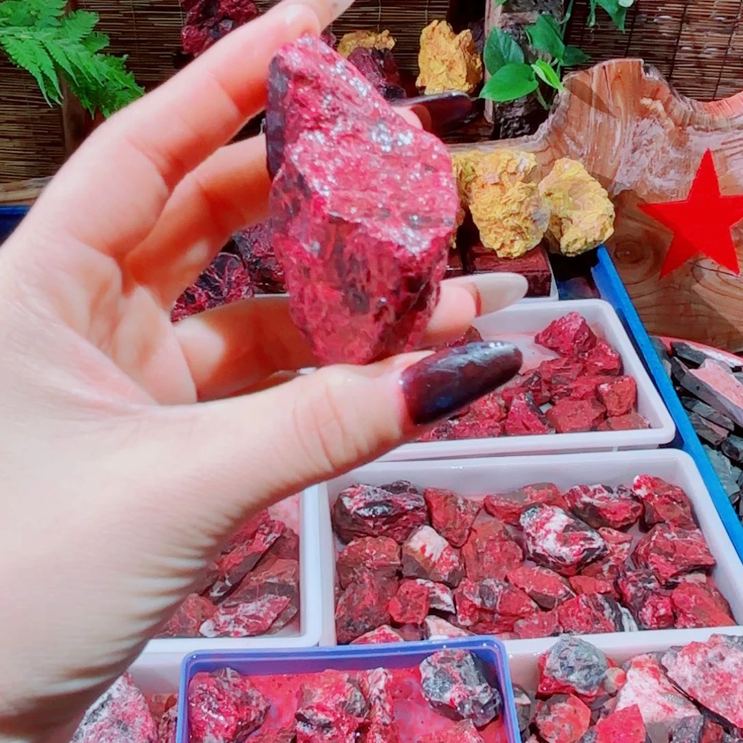 海***晴天然辰砂天然朱砂