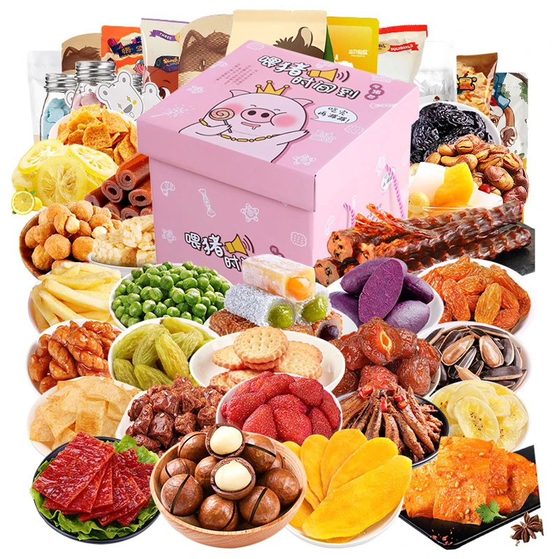 C组【C01~C100】休闲零食大礼包混装，直播专用链接！