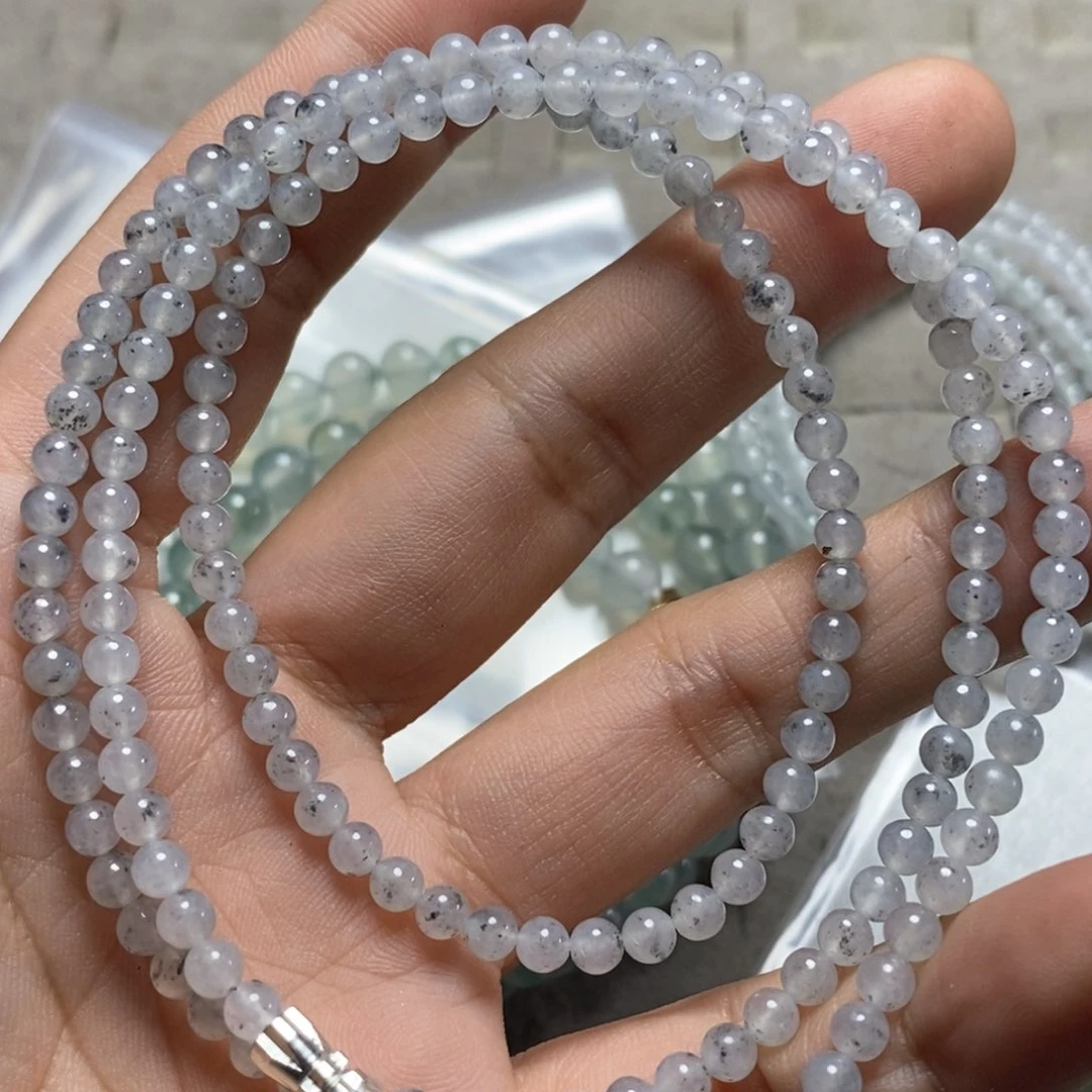 【闪购商品】定制翡翠未镶嵌邪***哥翡翠定制手链