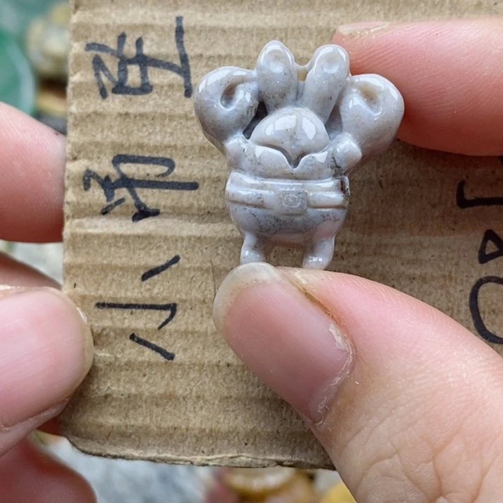 硅化珊瑚（珊瑚玉）未镶嵌颈饰财****）
