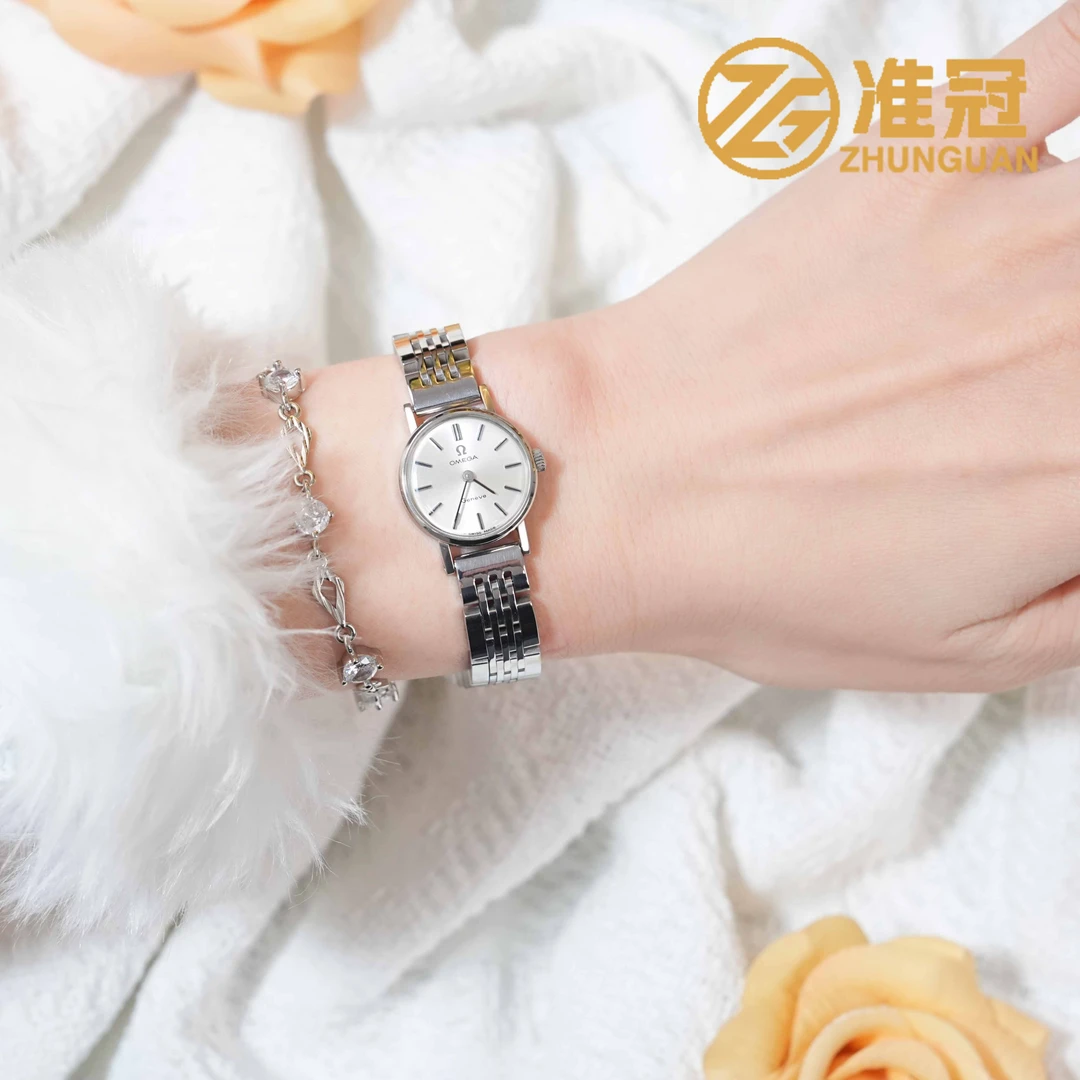 95新 Omega/欧米茄  20mm手动机械GX5556后钻日内瓦瑞士名表杏1