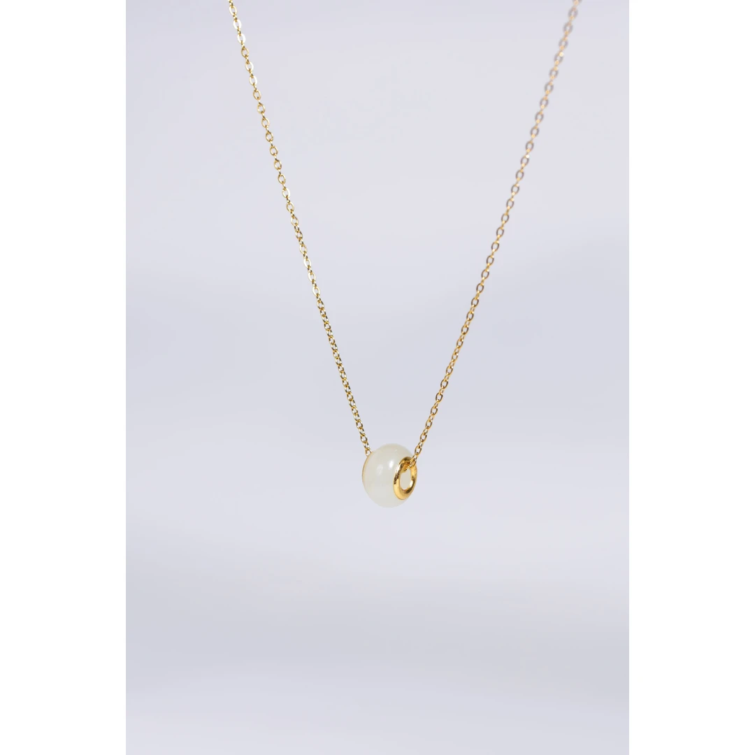 钛钢项链简约时尚气质轻奢百搭镶钻项链坠链项链